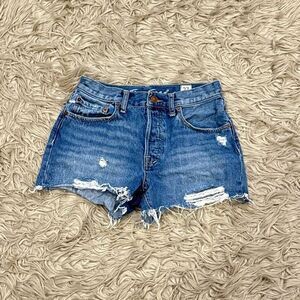We the free denim shorts size 27